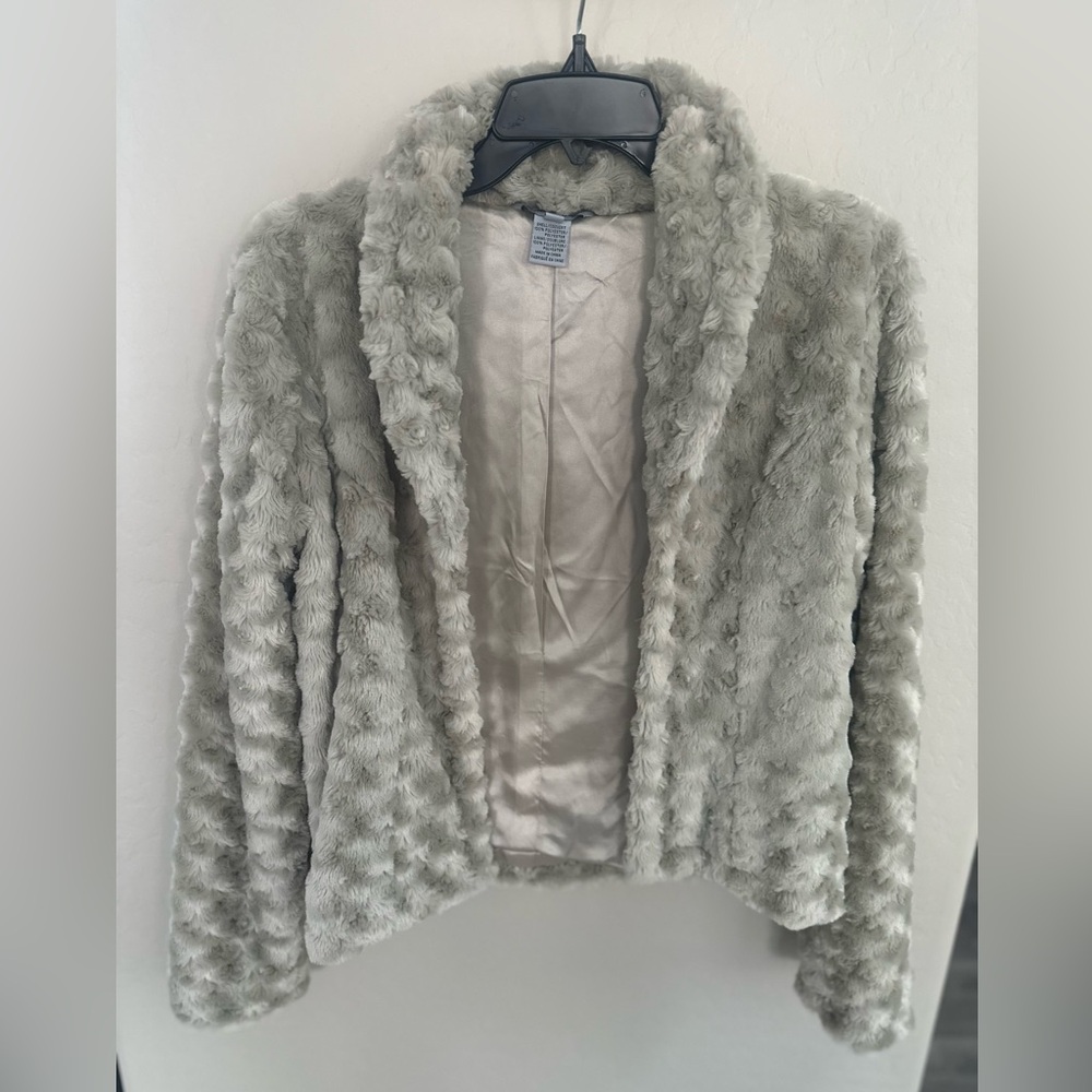 Mac and Jac faux fur jacket